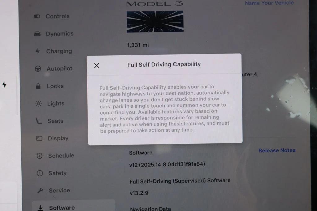 used 2024 Tesla Model 3 car, priced at $39,495
