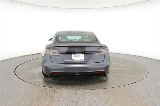 used 2021 Tesla Model S car, priced at $52,995