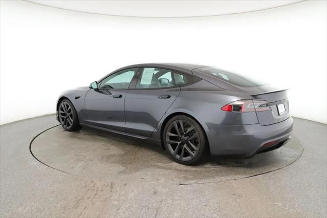 used 2021 Tesla Model S car, priced at $53,995