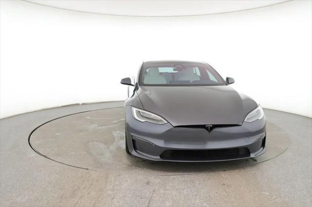 used 2021 Tesla Model S car, priced at $52,995