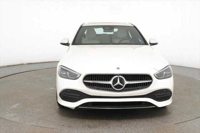 used 2022 Mercedes-Benz C-Class car, priced at $34,595