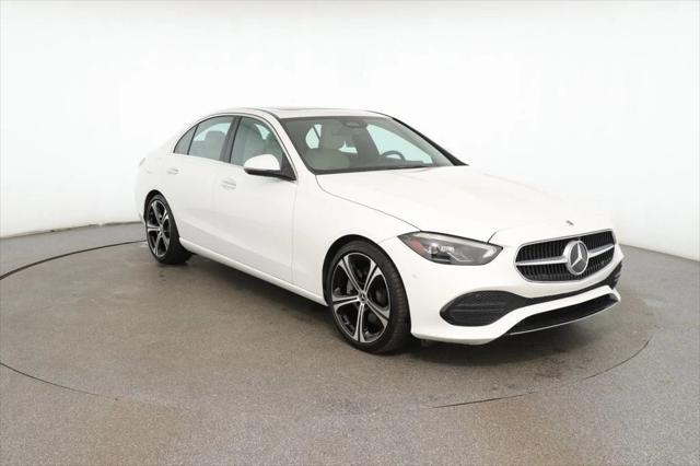 used 2022 Mercedes-Benz C-Class car, priced at $34,595