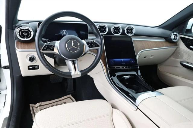 used 2022 Mercedes-Benz C-Class car, priced at $34,595