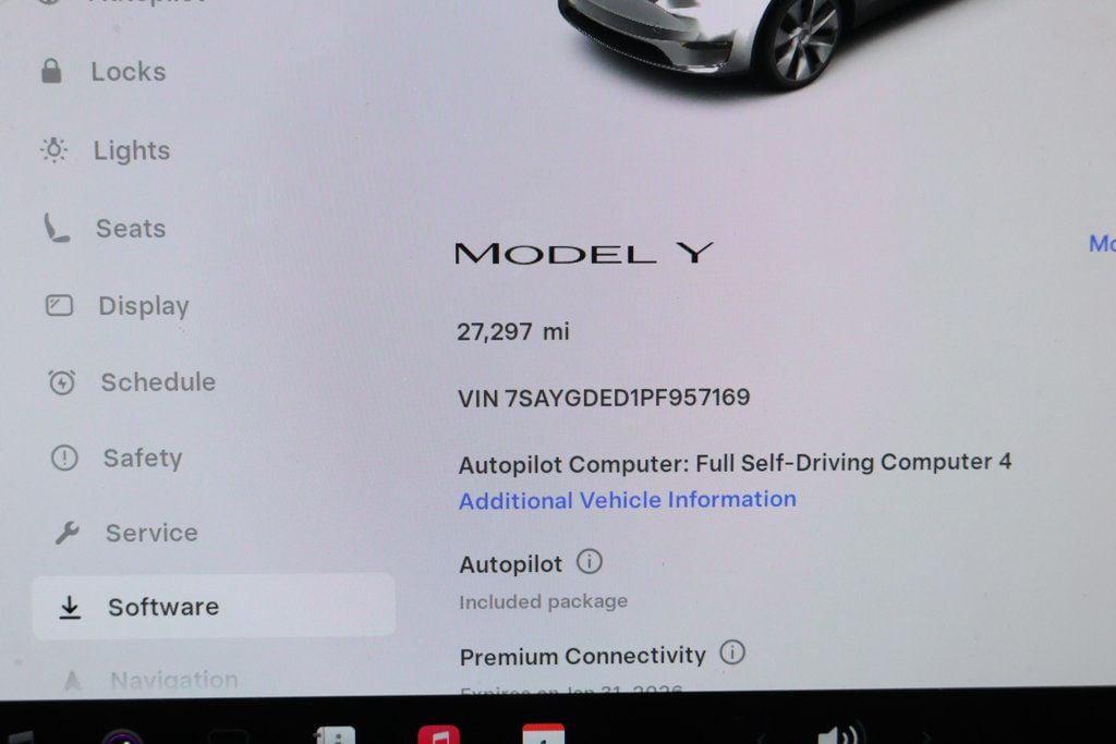 used 2023 Tesla Model Y car, priced at $26,995