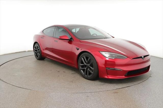 used 2023 Tesla Model S car, priced at $57,995