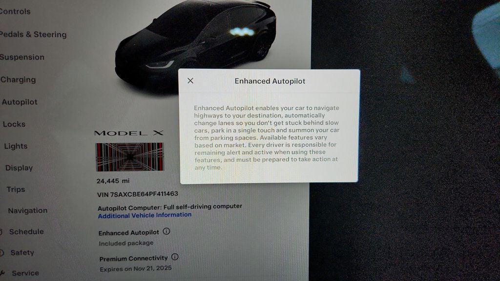 used 2023 Tesla Model X car, priced at $66,995