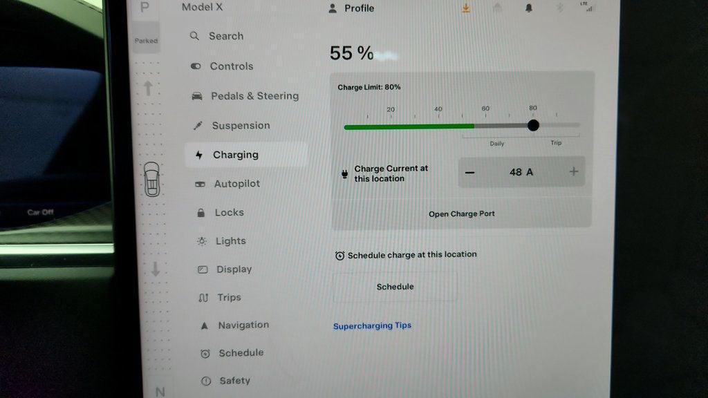 used 2023 Tesla Model X car, priced at $66,995