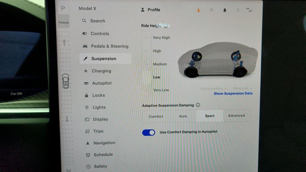 used 2023 Tesla Model X car, priced at $66,995