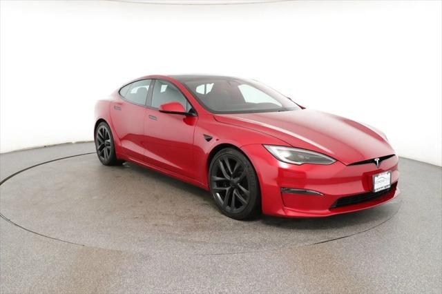 used 2022 Tesla Model S car, priced at $54,995