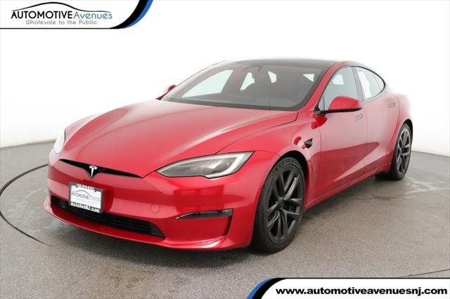 used 2022 Tesla Model S car, priced at $54,995