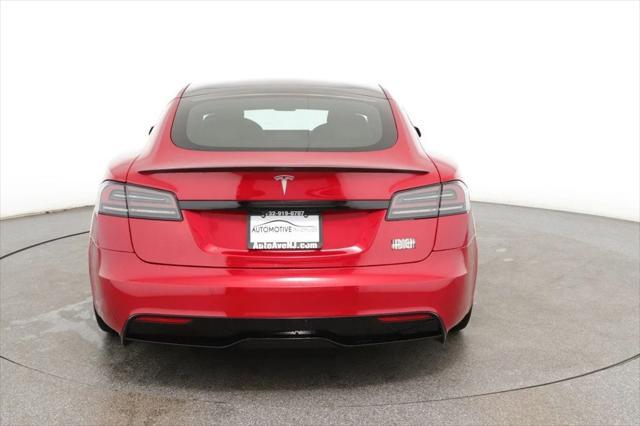 used 2022 Tesla Model S car, priced at $54,995