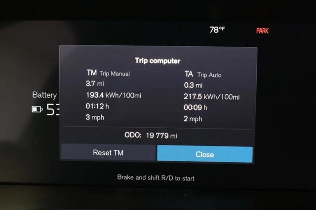 used 2023 Volvo C40 Recharge Pure Electric car, priced at $25,495