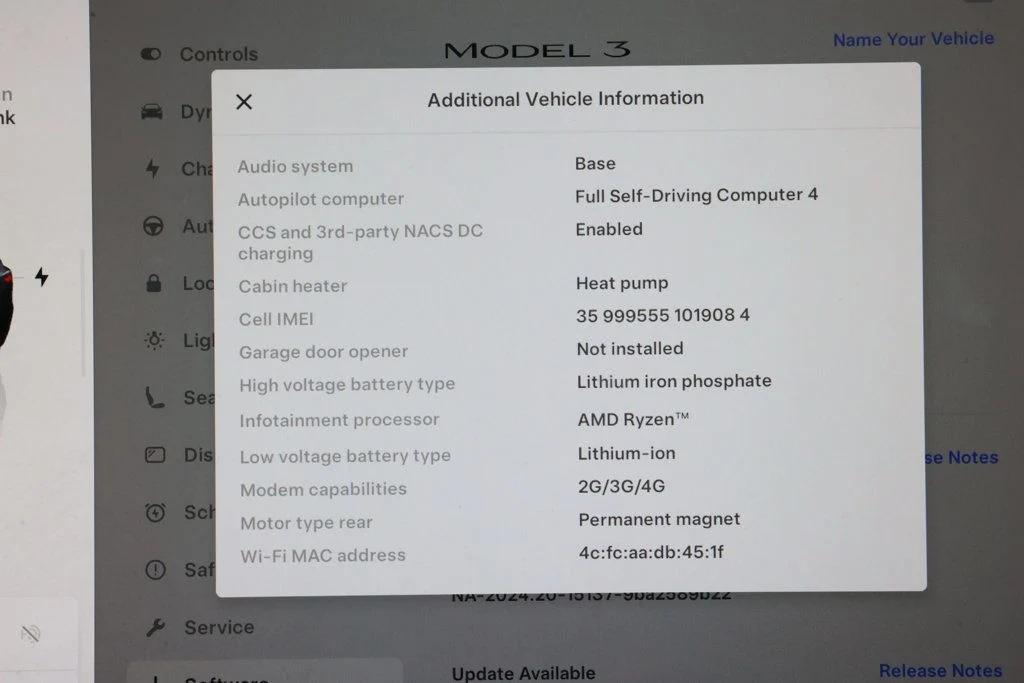 used 2024 Tesla Model 3 car, priced at $26,495