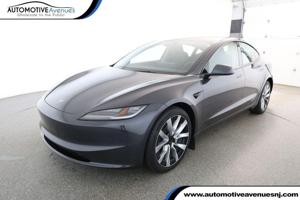 used 2024 Tesla Model 3 car, priced at $26,495
