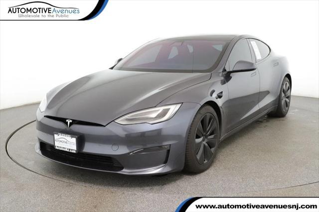 used 2021 Tesla Model S car, priced at $51,495