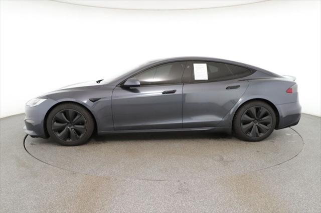 used 2021 Tesla Model S car, priced at $54,495