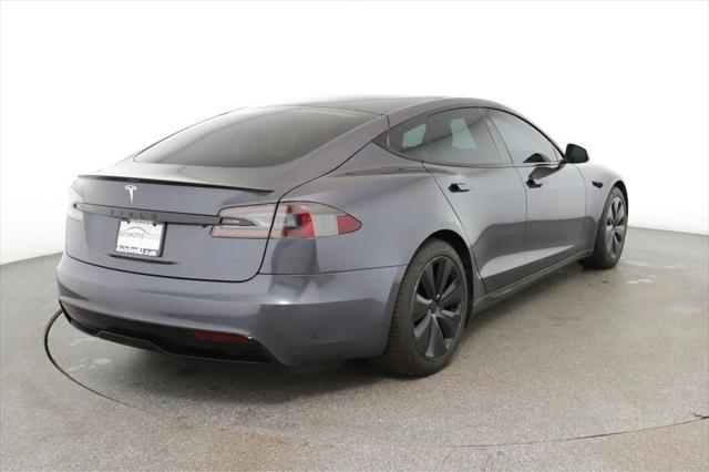 used 2021 Tesla Model S car, priced at $54,495