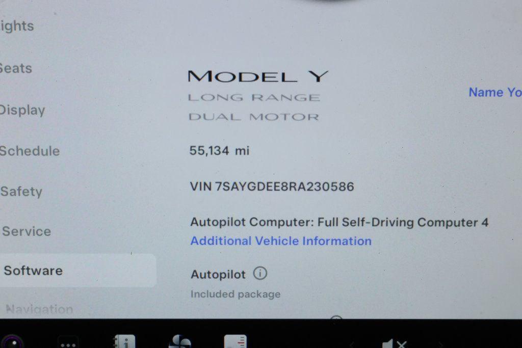 used 2024 Tesla Model Y car, priced at $26,995