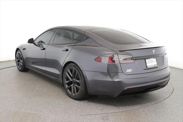 used 2021 Tesla Model S car, priced at $55,995