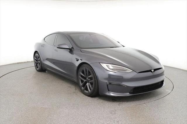 used 2021 Tesla Model S car, priced at $55,995