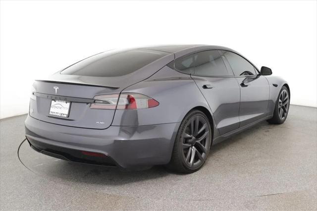 used 2021 Tesla Model S car, priced at $55,995