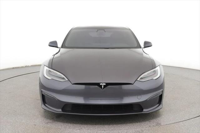 used 2021 Tesla Model S car, priced at $55,995