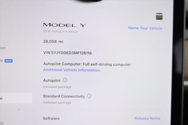 used 2021 Tesla Model Y car, priced at $25,495