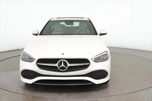 used 2022 Mercedes-Benz C-Class car, priced at $29,995