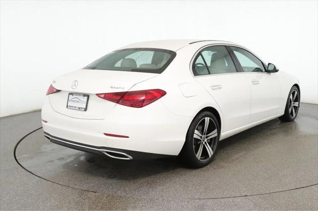 used 2022 Mercedes-Benz C-Class car, priced at $29,995