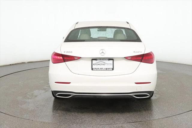 used 2022 Mercedes-Benz C-Class car, priced at $29,995