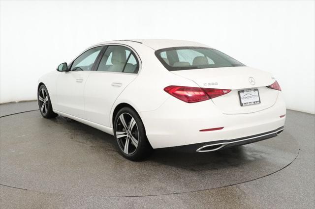 used 2022 Mercedes-Benz C-Class car, priced at $29,995