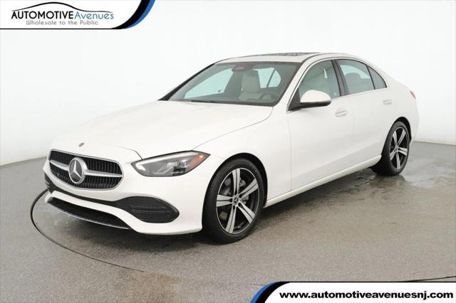 used 2022 Mercedes-Benz C-Class car, priced at $29,995