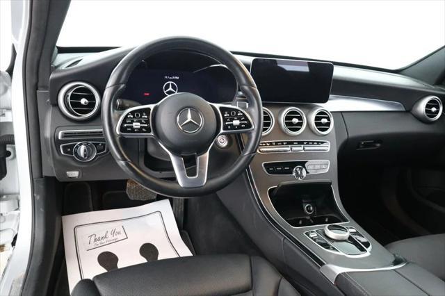 used 2021 Mercedes-Benz C-Class car, priced at $24,995