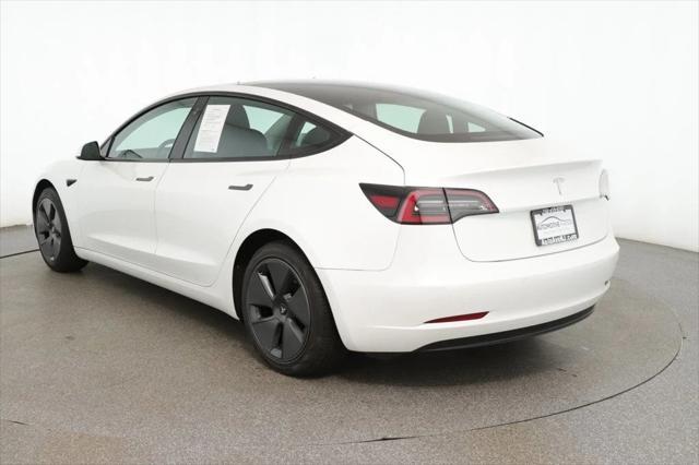 used 2022 Tesla Model 3 car, priced at $25,195