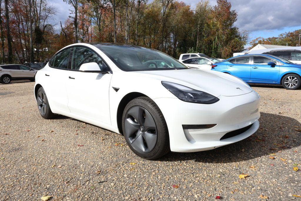 used 2022 Tesla Model 3 car, priced at $23,995