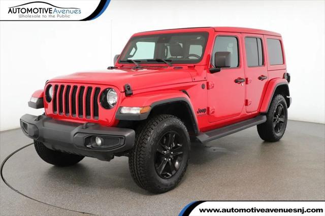 used 2021 Jeep Wrangler Unlimited car, priced at $33,995