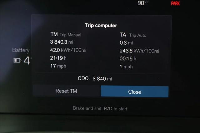 used 2023 Volvo C40 Recharge Pure Electric car, priced at $28,495