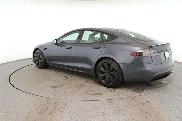 used 2021 Tesla Model S car, priced at $53,995