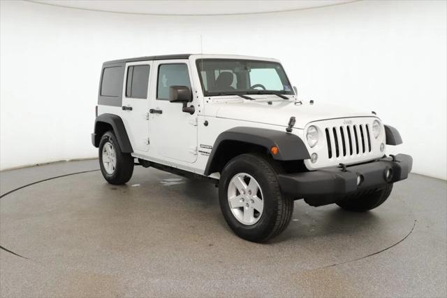 used 2017 Jeep Wrangler Unlimited car, priced at $14,995