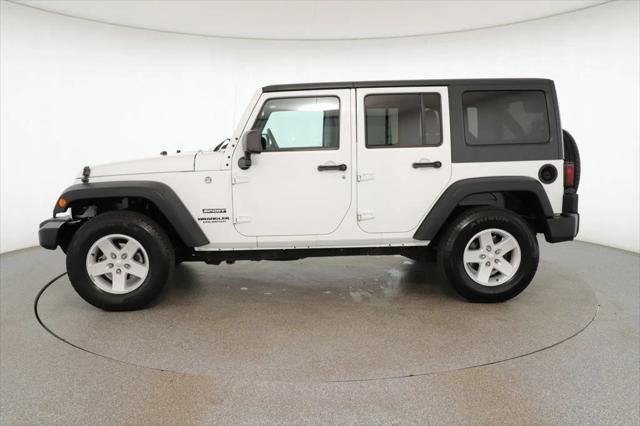 used 2017 Jeep Wrangler Unlimited car, priced at $14,995