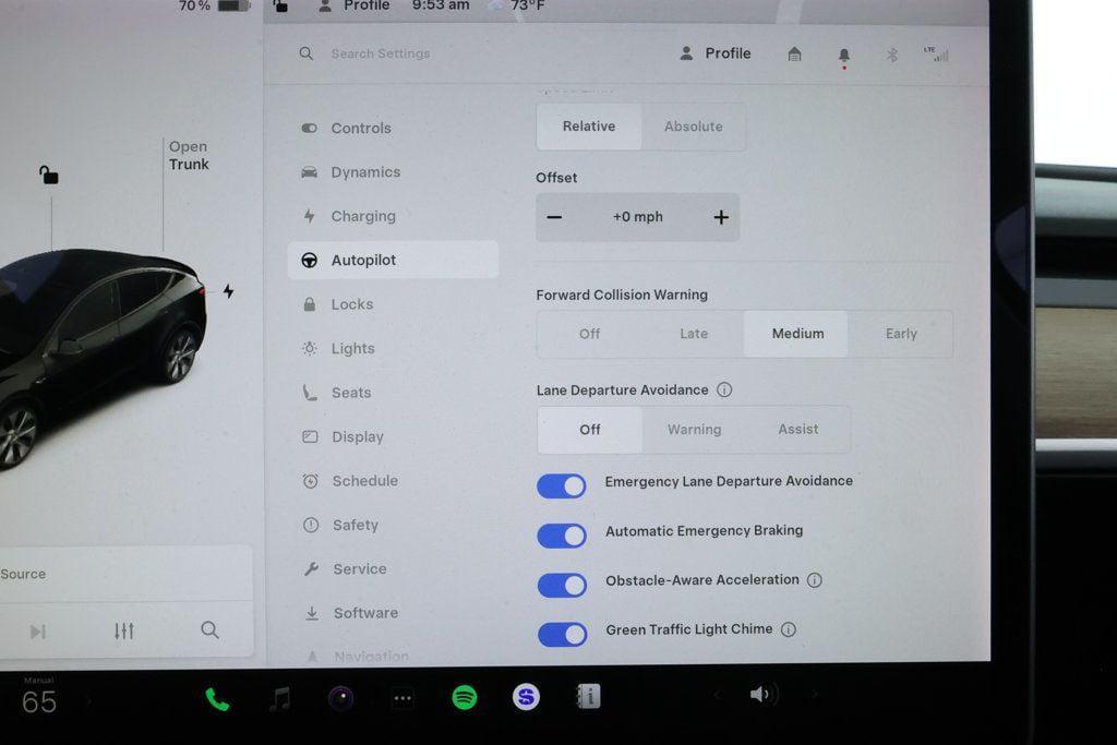 used 2021 Tesla Model Y car, priced at $22,695