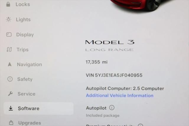 used 2018 Tesla Model 3 car, priced at $24,295