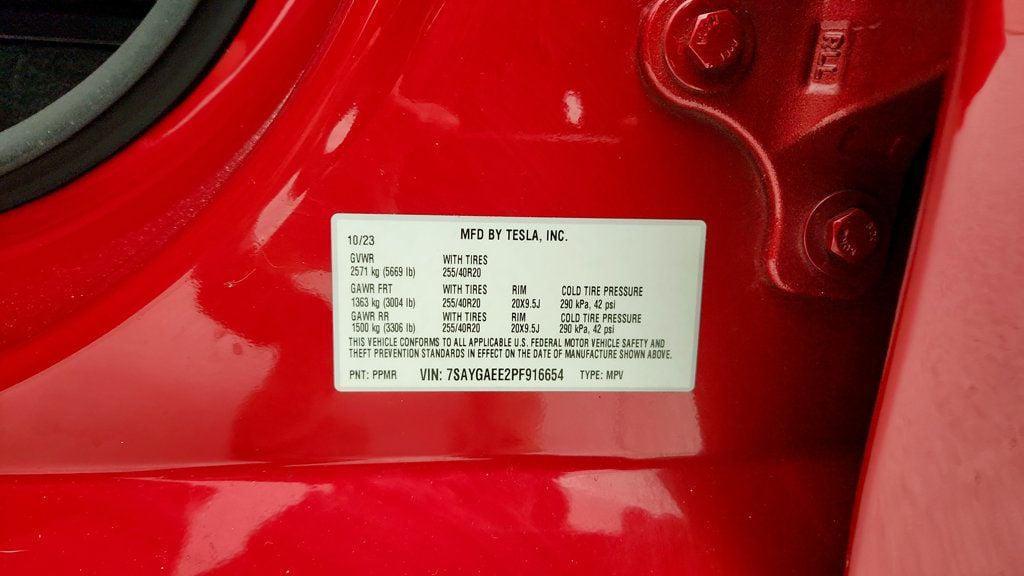 used 2023 Tesla Model Y car, priced at $26,495