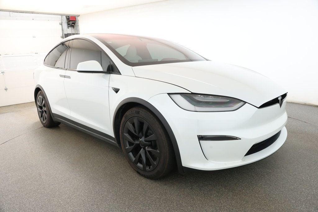 used 2022 Tesla Model X car, priced at $41,495