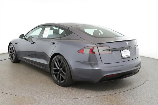 used 2021 Tesla Model S car, priced at $54,995