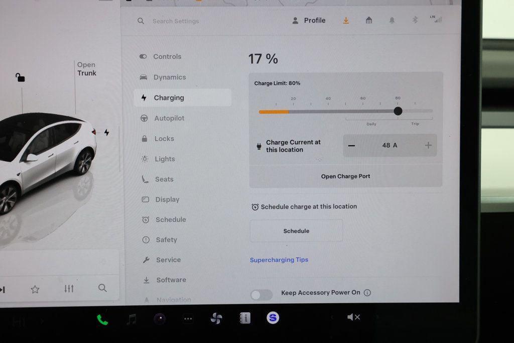 used 2022 Tesla Model Y car, priced at $28,995