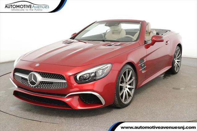 used 2017 Mercedes-Benz SL 550 car, priced at $33,995