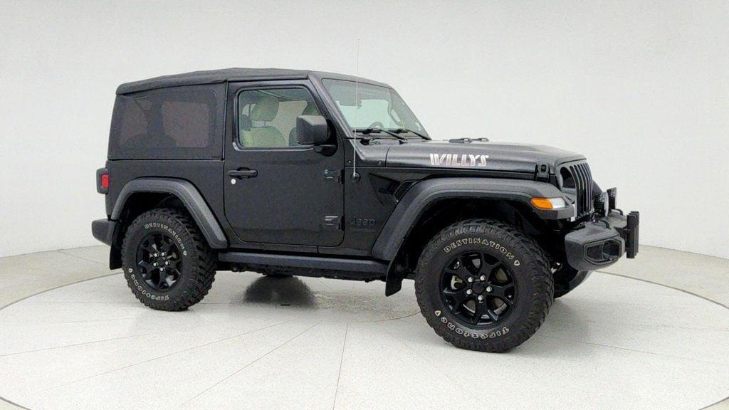 used 2021 Jeep Wrangler car, priced at $25,995