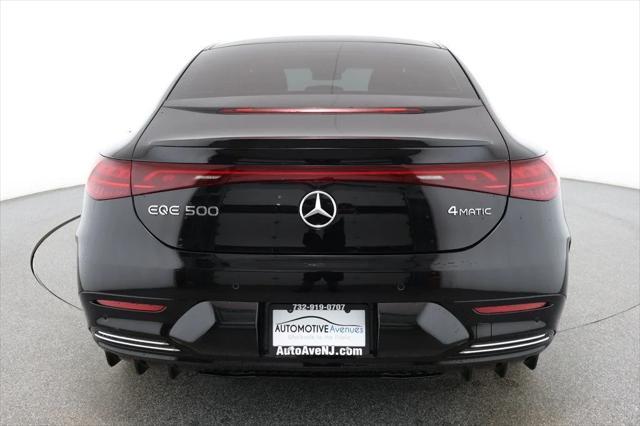 used 2023 Mercedes-Benz EQE 500 car, priced at $59,595