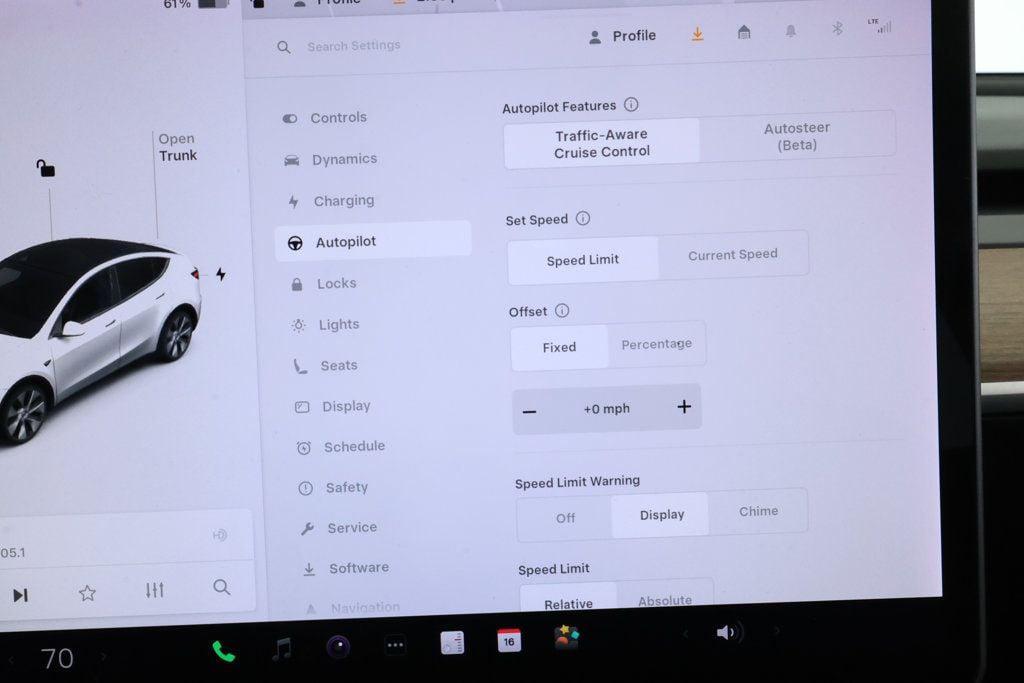 used 2021 Tesla Model Y car, priced at $24,495